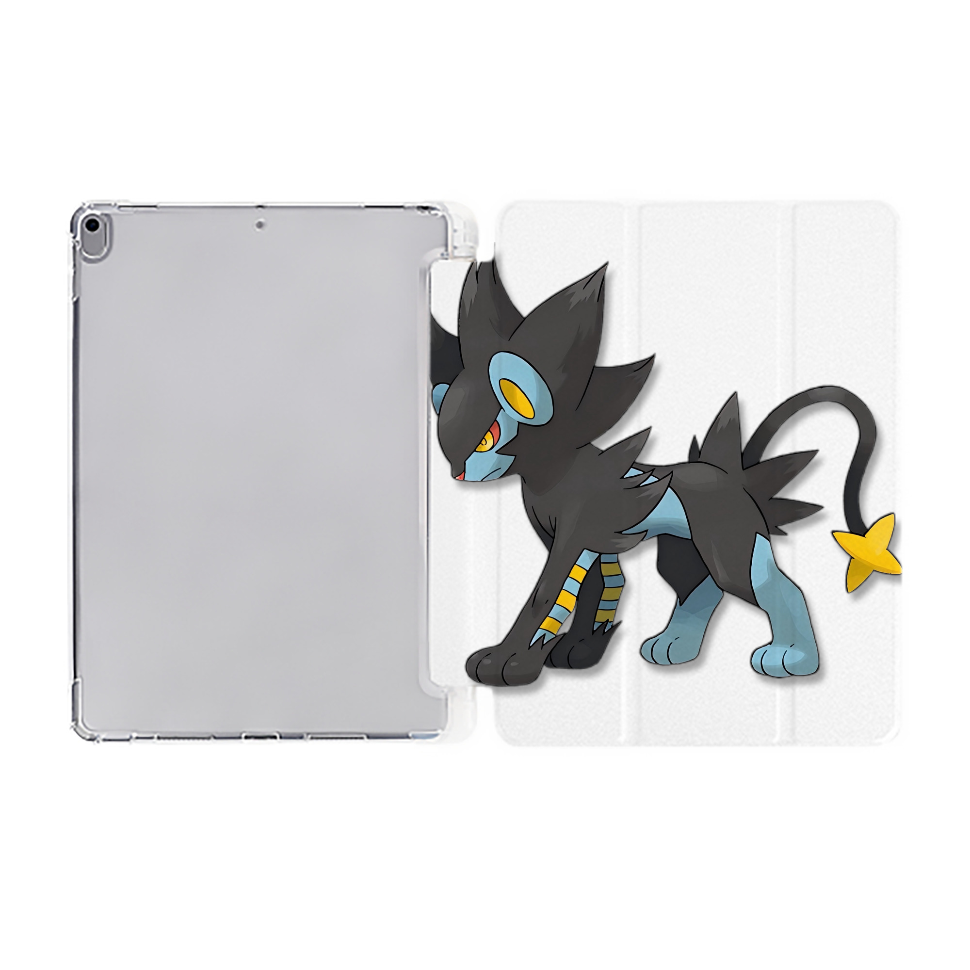 （画像用） Digimon デジタルモンスター/デジモン IPad ケース ペン収納付き 三つ折りスタンド PUレザー×シリコン 対応機種9.5/10.5/10.9インチ